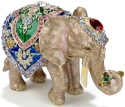 Kubla Crafts Bejeweled Enamel KUB 3231 Elephant Box