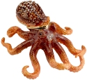 Kubla Crafts Bejeweled Enamel 3249 Octopus Box