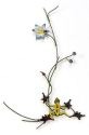 Kubla Crafts Capiz 3325 Enamel Handpainted Frog Wall Decor