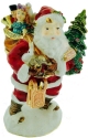 Kubla Crafts Bejeweled Enamel 3363B Santa Claus Box