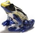 Kubla Crafts Bejeweled Enamel 3387 Poison Dart frog box