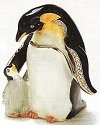 Kubla Crafts Bejeweled Enamel 3405- Penguin and Baby Box
