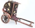 Kubla Crafts Bejeweled Enamel 3434 Rickshaw Box