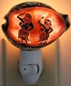 Kubla Crafts Capiz 3475 Hula Dancer Night Light