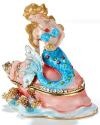 Kubla Crafts Bejeweled Enamel 3497- Mermaid Box