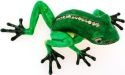 Kubla Crafts Bejeweled Enamel 3597 Long Legs Large Green Frog Box