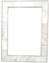 Kubla Crafts Bejeweled Enamel 3649 Natural Mother of Pearl Shell Photo Frame