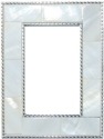 Kubla Crafts Bejeweled Enamel 3651 Natural Mother of Pearl Shell Photo Frame