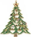 Kubla Crafts Bejeweled Enamel KUB 3686 Bejeweled Enamel Christmas Tree