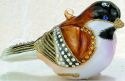 Kubla Crafts Cloisonne 3692 Chickadee Ornament