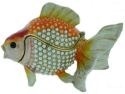 Kubla Crafts Bejeweled Enamel 3751N Koi Box