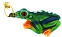 Kubla Crafts Bejeweled Enamel 3781N Tree Frog Necklace