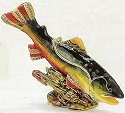 Kubla Crafts Bejeweled Enamel 3803 Fish Box