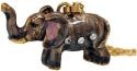 Kubla Crafts Bejeweled Enamel KUB 3859EN Elephant Box and Necklace