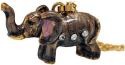 Kubla Crafts Bejeweled Enamel 3859EN Elephant Box and Necklace