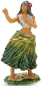 Kubla Crafts Bejeweled Enamel 3956- Hula Dancer Box