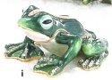 Kubla Crafts Bejeweled Enamel 3975 Frog Box