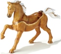 Kubla Crafts Bejeweled Enamel KUB 4 3301 Arabian Horse Box