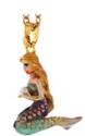 Kubla Crafts Bejeweled Enamel 4049N Mermaid Necklace