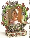 Kubla Crafts Bejeweled Enamel 4106 Bejeweled Photo Frame