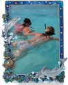 Kubla Crafts Bejeweled Enamel 4109 Dolphins and Turtles Photo Frame