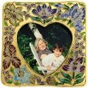 Kubla Crafts Cloisonne 4236I Cloisonne Iris Frame