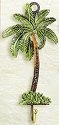 Kubla Crafts Bejeweled Enamel 4283 Bejeweled Enamel Palm Wall Hook