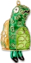 Kubla Crafts Cloisonne KUB 4296T Cloisonne Turtle Bell Ornament