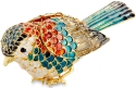 Kubla Crafts Cloisonne 4368 Articulated Bird Ornament