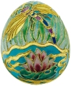 Kubla Crafts Cloisonne 4403D Cloisonne Dragonfly Egg Box