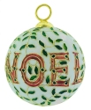 Kubla Crafts Cloisonne 4492N Cloisonne Noel Ball Ornament