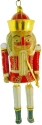 Kubla Crafts Cloisonne 4497N Cloisonne Dangling Leg Nutcracker Ornament