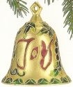 Kubla Crafts Cloisonne 4560 Joy Bell Ornament