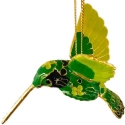 Kubla Crafts Cloisonne 4630A Enamel Small Hummingbird Ornament