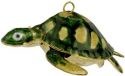 Kubla Crafts Cloisonne 4830 Cloisonne Sea Turtle Ornament