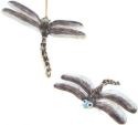 Kubla Crafts Cloisonne 4831P Cloisonne Large Dragonfly Ornament Purple