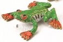 Kubla Crafts Cloisonne 4836- Cloisonne Frog Figure