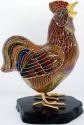 Kubla Crafts Cloisonne 4902i Large Enamel Hen Figure