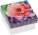 Kubla Crafts Capiz 1209 Peony Capiz Box