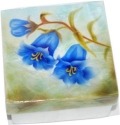 Kubla Crafts Capiz 1220 Bluebell Flower Capiz Box