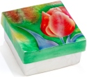 Kubla Crafts Capiz 1749 Capiz Box Tulip