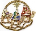 Kubla Crafts Bejeweled Enamel 3675 Wiseman Ornament