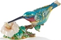 Kubla Crafts Bejeweled Enamel 4120B Hummingbird Box