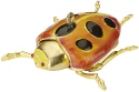 Kubla Crafts Cloisonne 4795 Bejeweled Ladybug Ornament