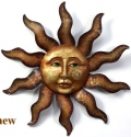 Kubla Crafts Capiz 0183- Extra Large Capiz Sun Wall Decor