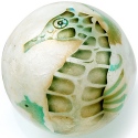 Kubla Crafts Capiz 1751 Seahorse Capiz Ball