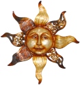 Kubla Crafts Capiz 2159 Extra Large Capiz Sun Wall Decor