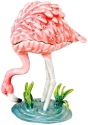 Kubla Crafts Bejeweled Enamel 3046 Flamingo Box