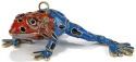 Kubla Crafts Cloisonne 4846RB Cloisonne Dart Frog Ornament