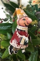 Kubla Crafts Cloisonne 6350C Hand Painted Elf with Wand Tin Ornament